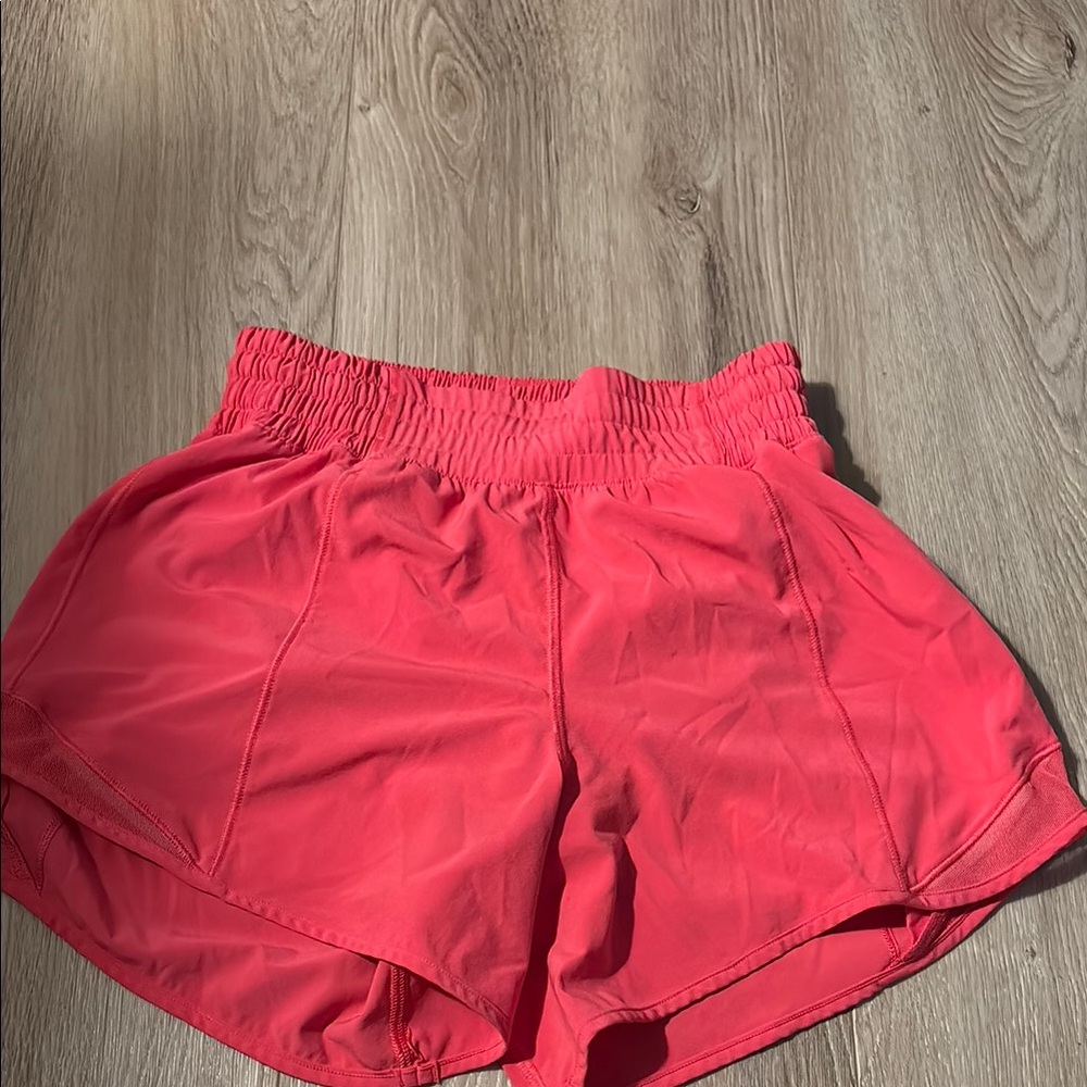 Lululemon Athletica Pink Athletic Shorts Lightweight Performance